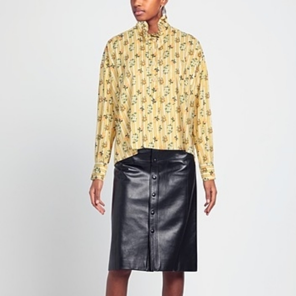 Ottod'Ame Yellow Floral Blouse 34
